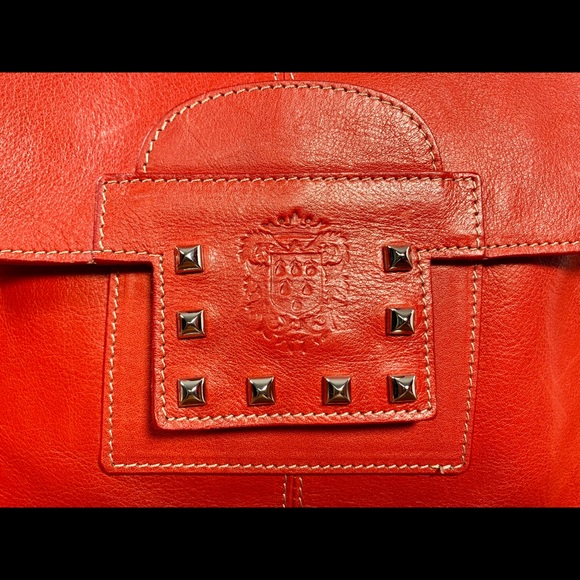 Peruzzi Firenze Leather Crossbody Handbag Purse - Picture 3 of 6